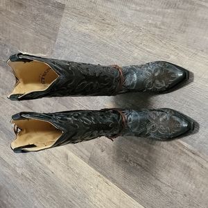 NWT Women size 8.5 Stetson cowboy boot